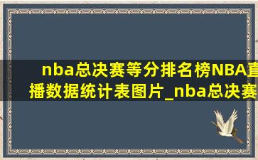 nba总决赛等分排名榜NBA直播数据统计表图片_nba总决赛等分排名榜NBA直播数据统计表图片大全